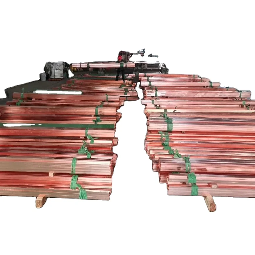 Solid Tinning copper bus bar / grounding bus bar / tinned copper grounding bus bar