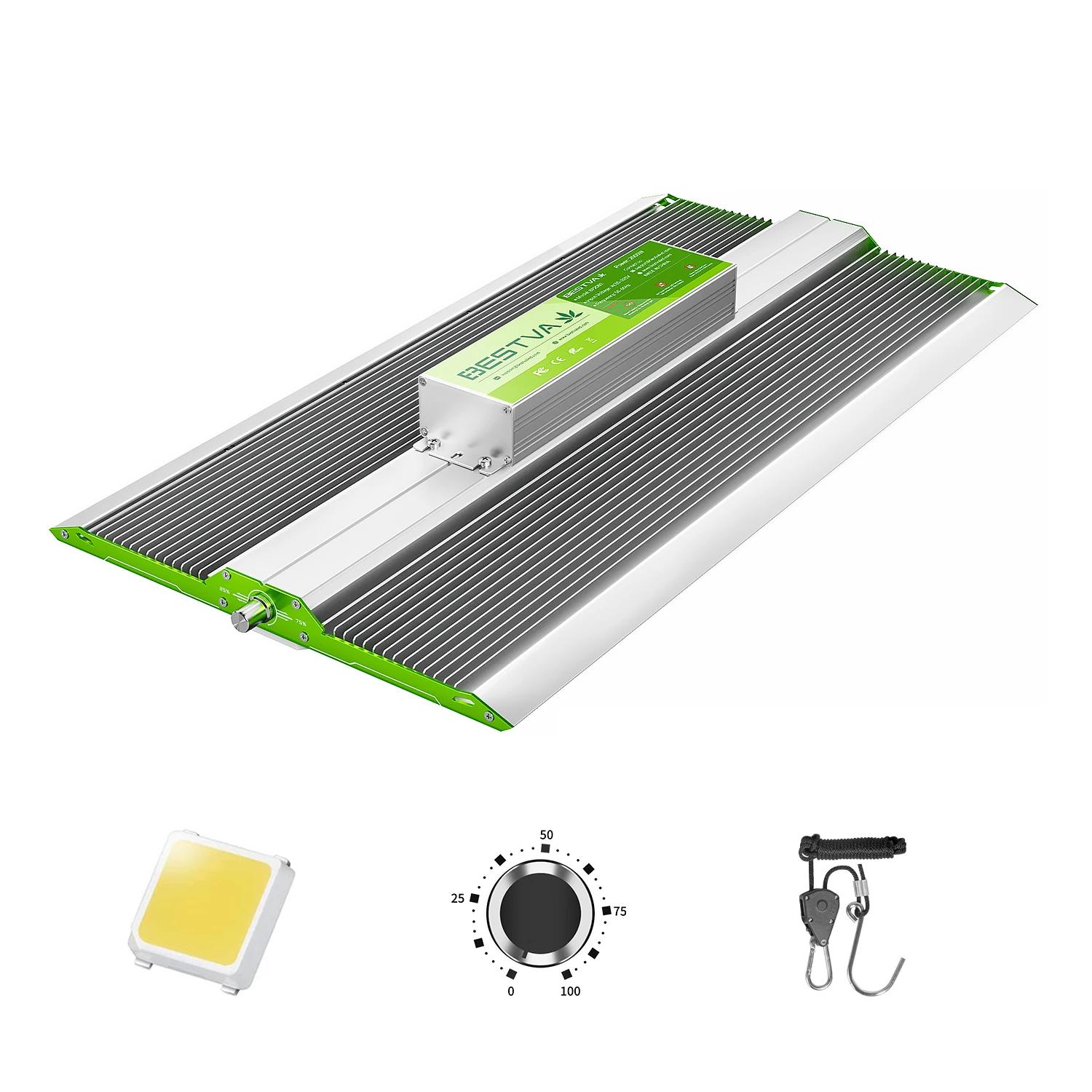 2022 BESTVA indoor Plant 200W LM2835 full spectrum LED grow light  plant light