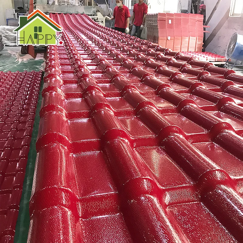 Factory supply Plastic Roofing Tile/ASA Coated PVC Roofing/UPVC/ASAPVC Roof Sheet