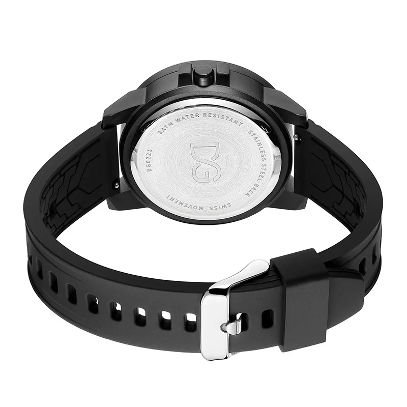New DANIEL GORMAN Magnetic Driven Watch Fashion Waterproof Quartz Watch With Silicone Strap Copper Case Beads Pointers DG0221