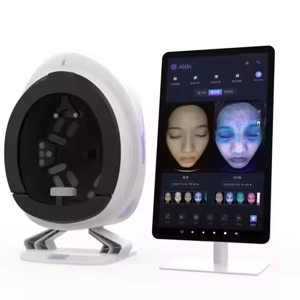 2024 New Arrival Face Skin Analyzer Facial Tester Skin Machine Best Korean 3D Facial Skin Analyzer Machine
