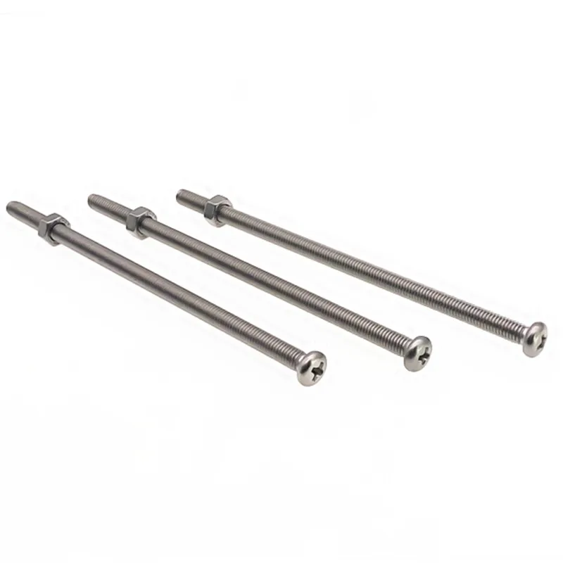 NFE 25129 Hot Dip Galvanized Gi Metric Slotted Pan Head Roof Roofing Bolt with Nut