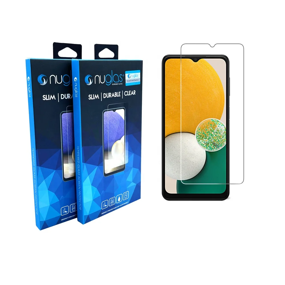 9h 2.5d For Samsung Galaxy A14 5G mobile phone blue film screen protector tempered glasses