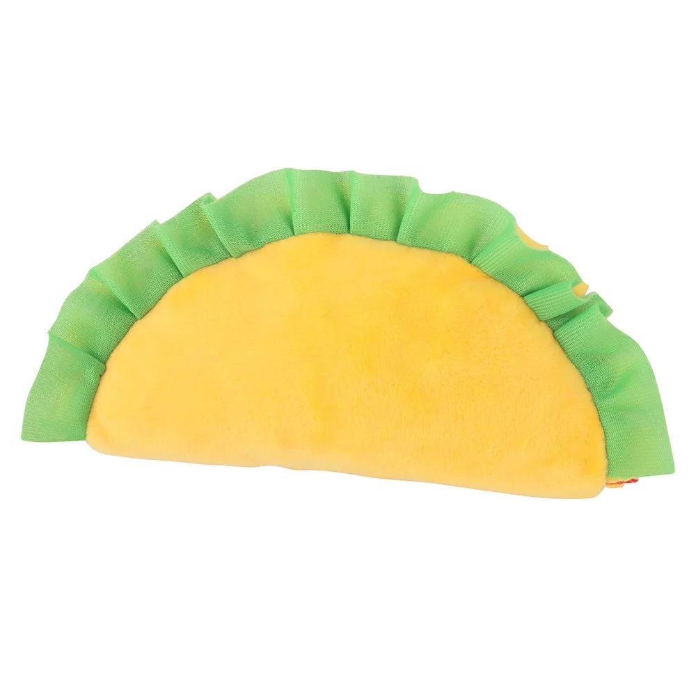 2024 New style donut squeaky wholesale dog toys custom plush dog toy