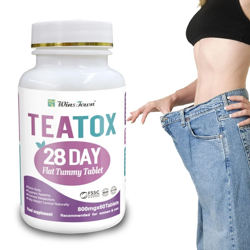 Reduce Bloating slim fat fit detox Recommended for women tablet 60 with White kidney bean extract