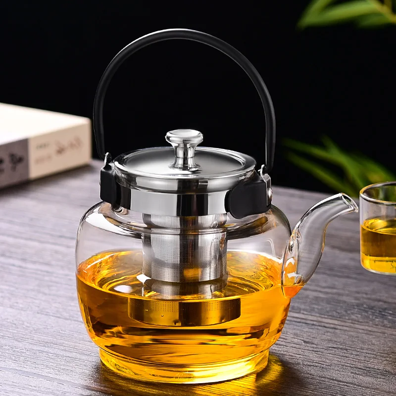 Glass tea maker electric ceramic oven heating household large capacity kettle health lifting beam teapot
