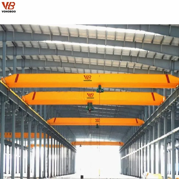 Crane Manufacturer 5t 10t 25t Electrical Single & Double Girder Overhead Bridge Crane