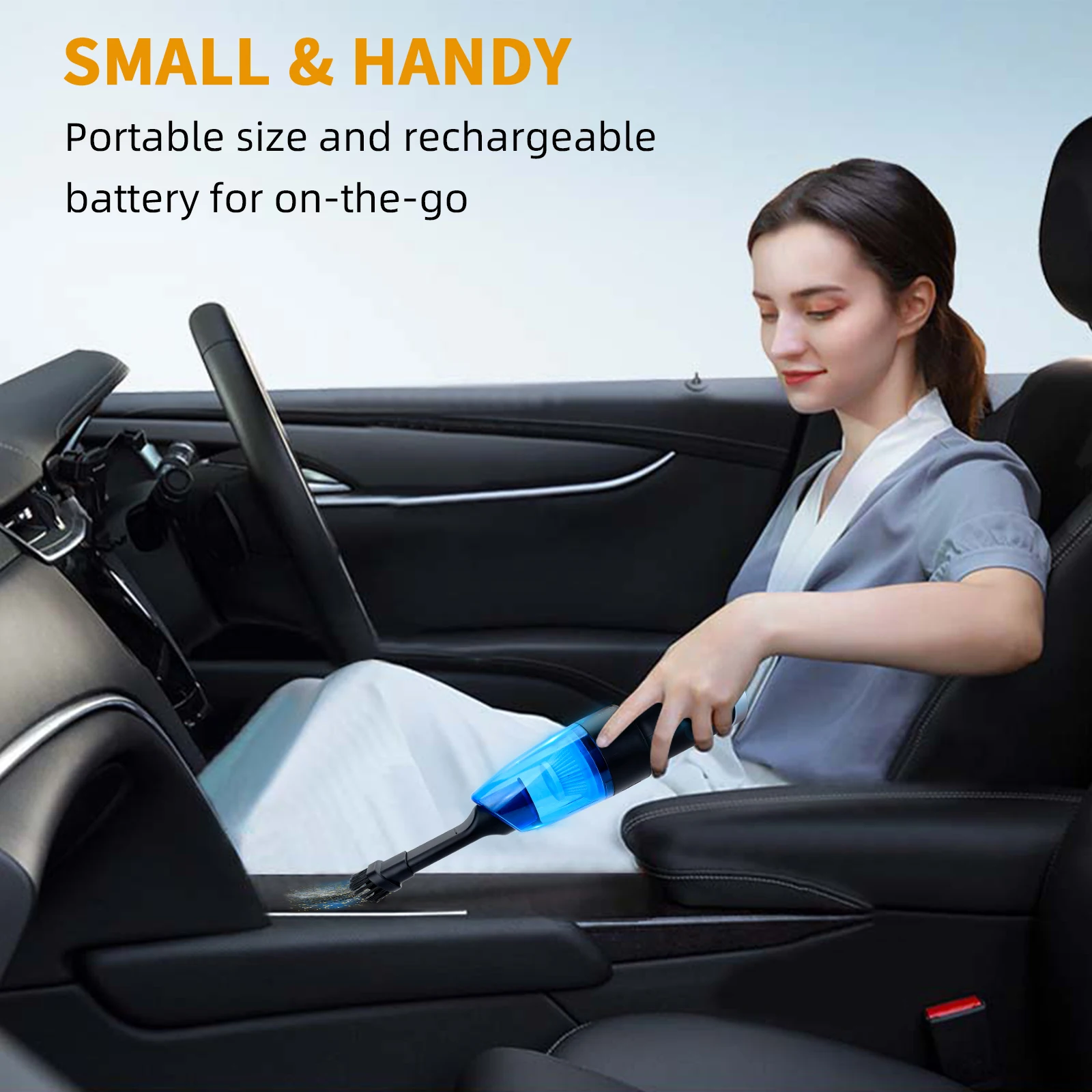 OPOLAR Cordless  Air Duster Rechargeable Computer Car Blower Duster Compressed Keyboard Cleaner Electric Cordless Air Duster