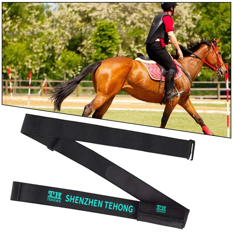 Snap-in adjustable length custom logo horse racing detachable heart rate monitor sensor accessories heart rate chest strap