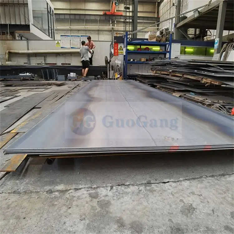 Nm500 22Mm 7Mm Boiler S355Jr Q235Nh Mild S355 3Mm Bridge Hot-Rolled Building Structure Carbon A572 Grade 50 Steel Plate