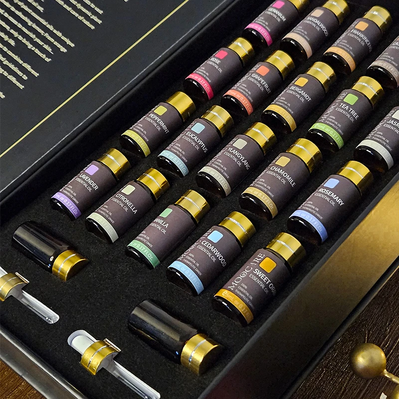 New style Essential Oil 20 bottles 5ml aromatherapy or massage for diffuser specific with Christmas 20-piece gift box