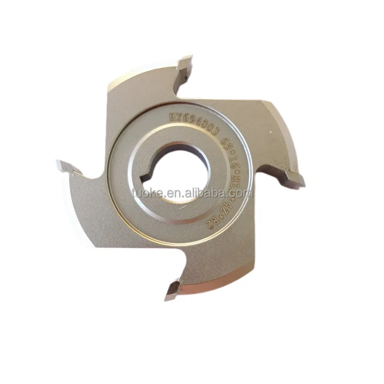 TUOKE SHT304 Woodworking Tools Milling Cutter 69x16xH13x4Z R2 Alloy for Edge Banding Machine Cutter