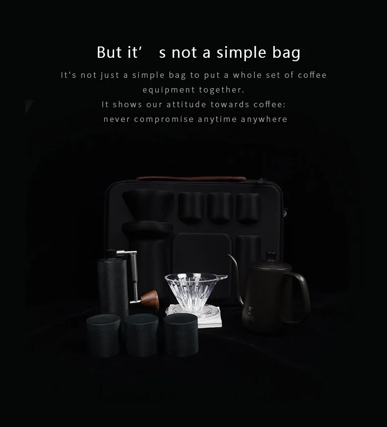 Ручная кофемолка TIMEMORE Nano Plus переносной набор уличный кемпинг для