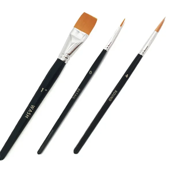Factory Hot Sale Artist Painting Brush Set 3PCS Drawing Art Tool