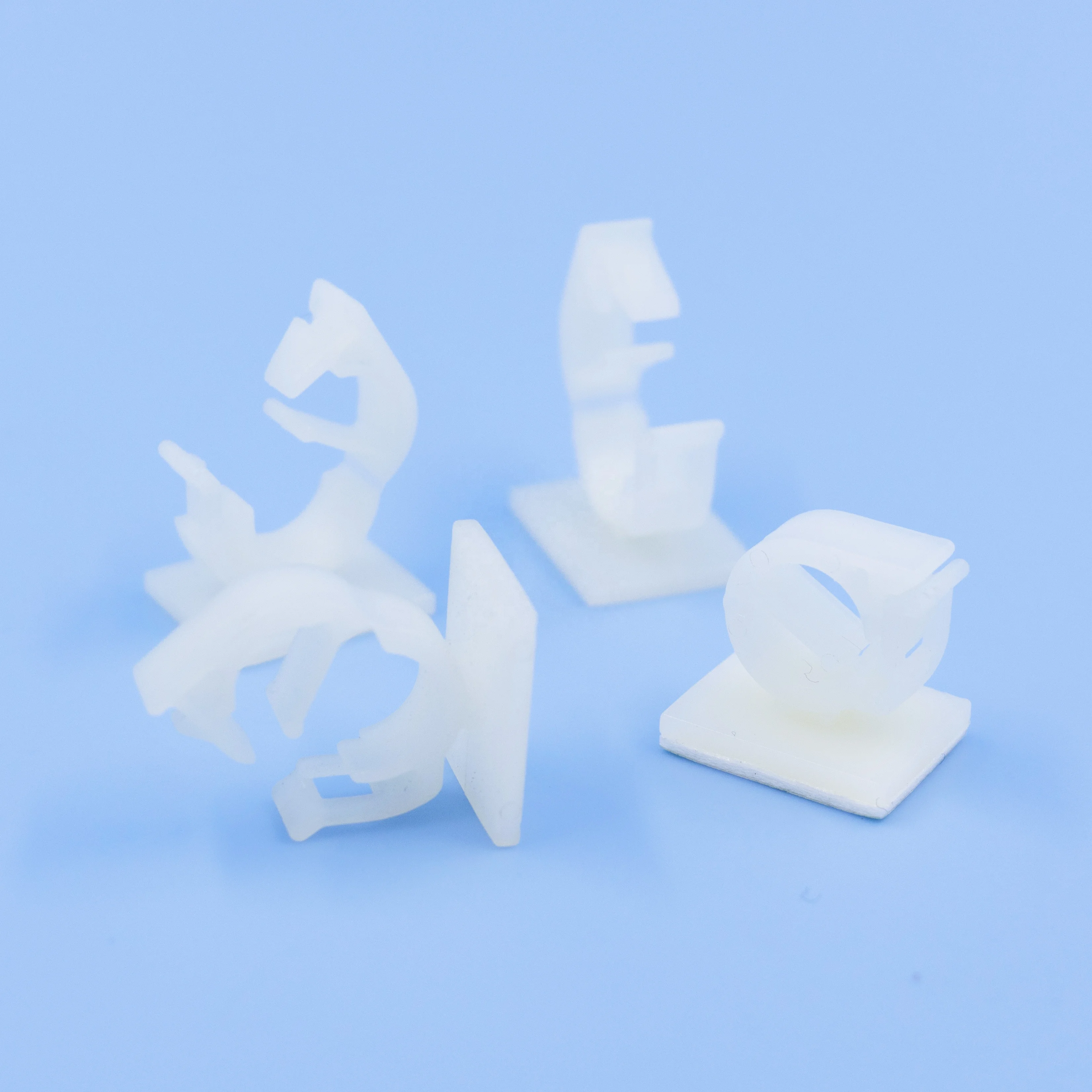 Fast Shipment Buckle Type Nylon Plastic Self-Adhesive cable Clamp