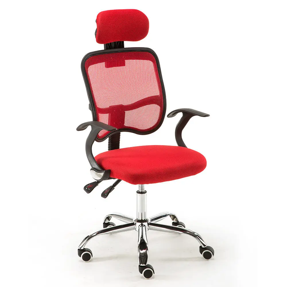 Wholesale Luxury Comfortable Ergonomic Office Chair Modern High Back Swivel Executive Manager Design Adjustable PU Metal Iron