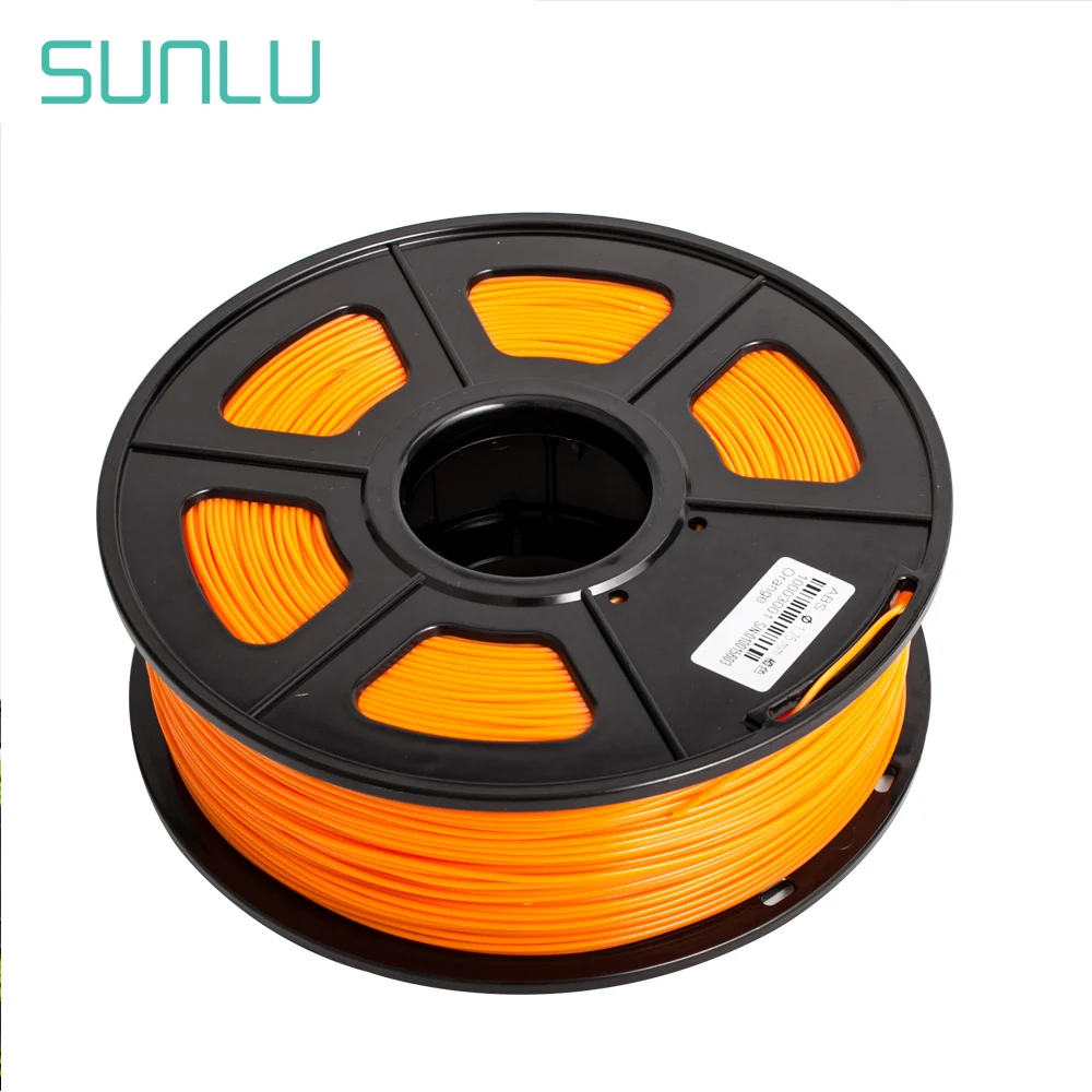 Sunlu 3D Black Abs 5Kg Filament 175 Abs Plastic Rod Hdpe Filament 3D Printer