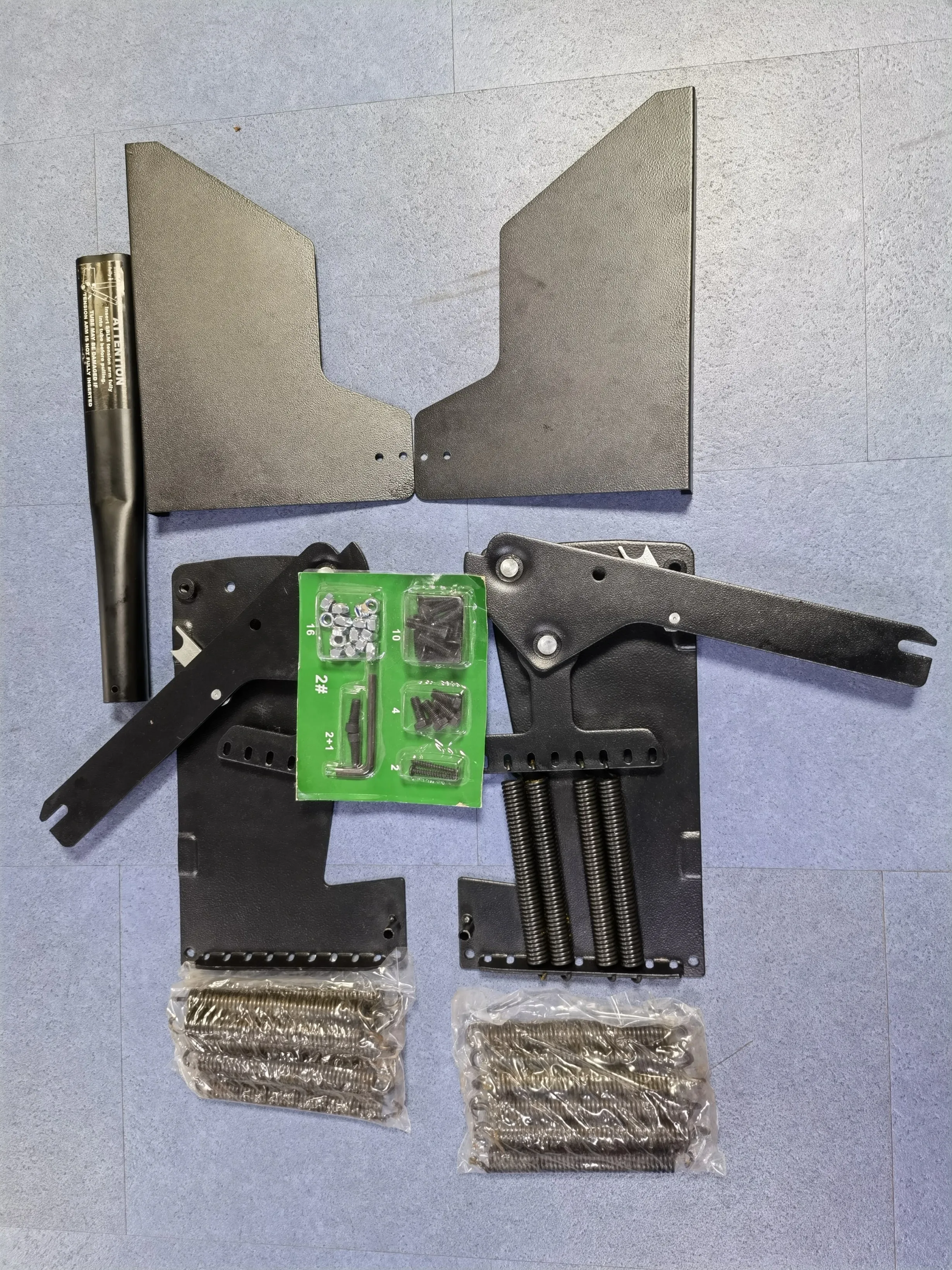 Home Furniture King Queen Floding Panel Bed Steel Frame Murphy Bed with Hardware Kit for Home 0ffice