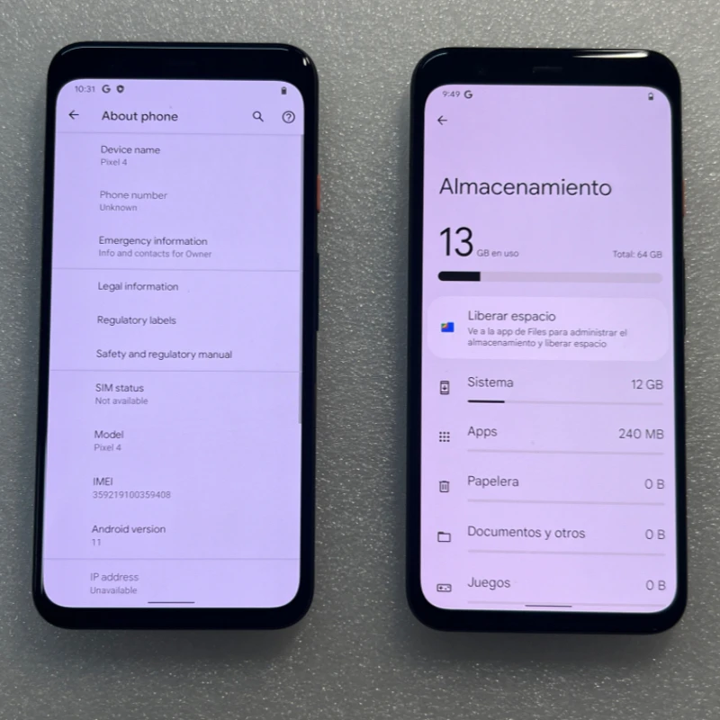 new come hot selling GRADE AA smart phone used cellphone for Google pixel 4