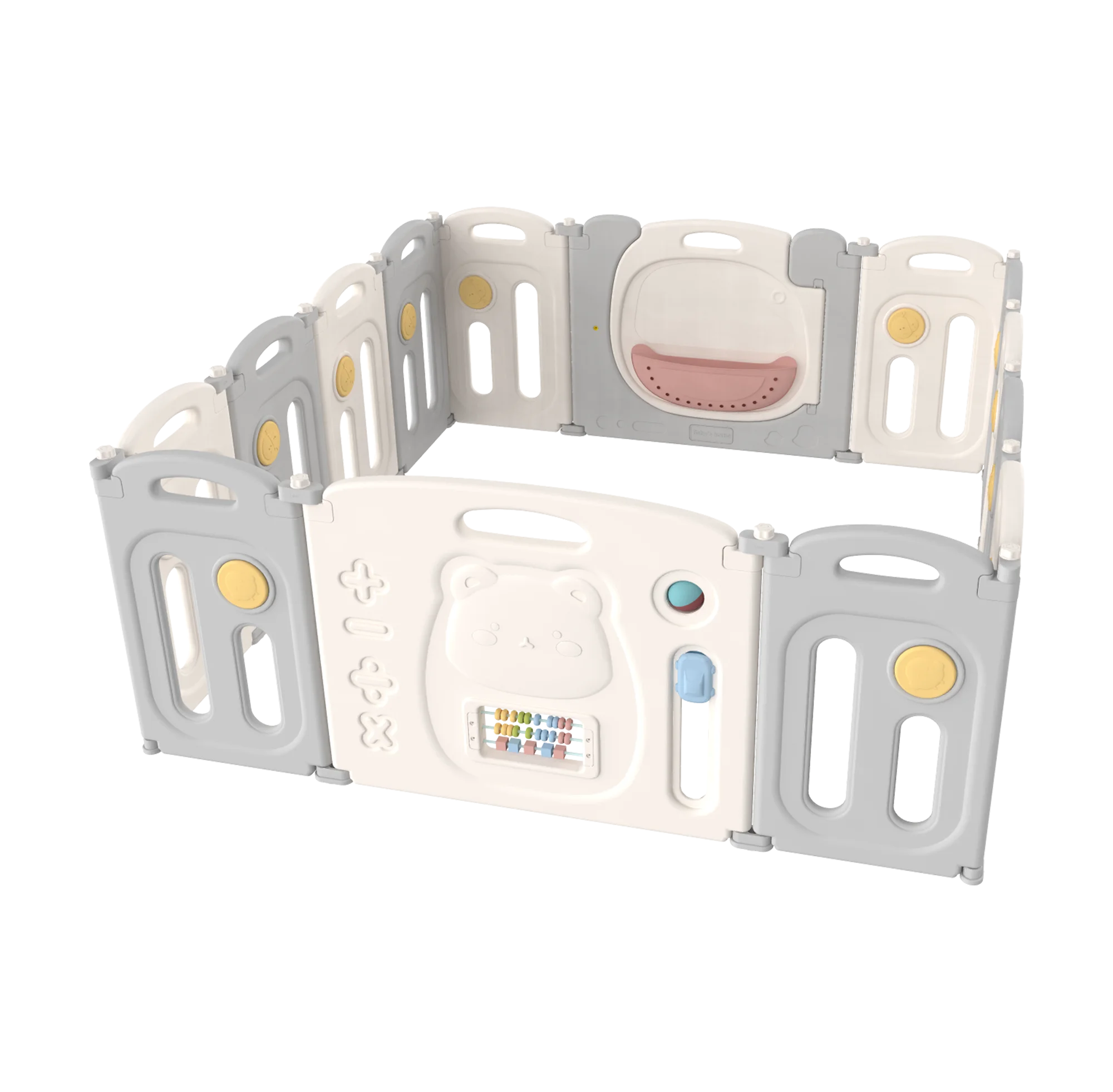 
New arrival baby play yard new born baby products cute plastic fence 