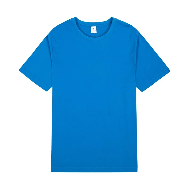 
Logo Printing 100% Cotton Round Neck Short Sleeve High Quality White Tshirts Crazy Shirts Top For Sale 