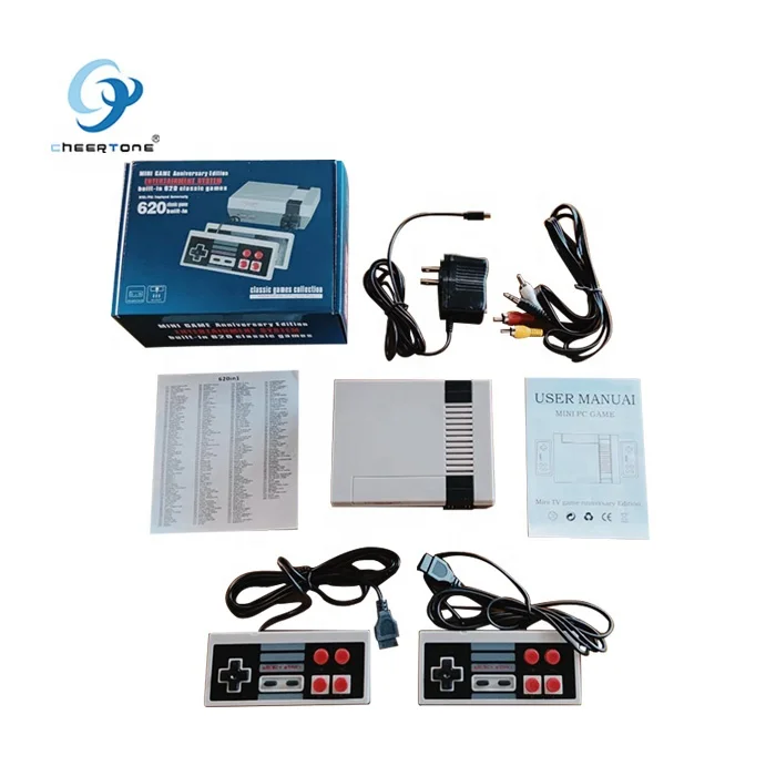  Классическая ТВ игровая консоль CTT039 2019 620 в 1 AV