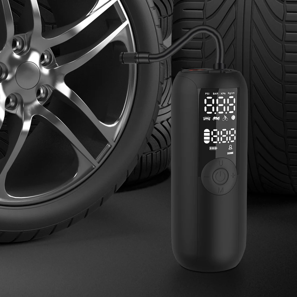 Newo bomba de aire para bicicletas аксессуары для мотоциклов мини перезаряжаемый Электрический автомобильный насос портативный шин