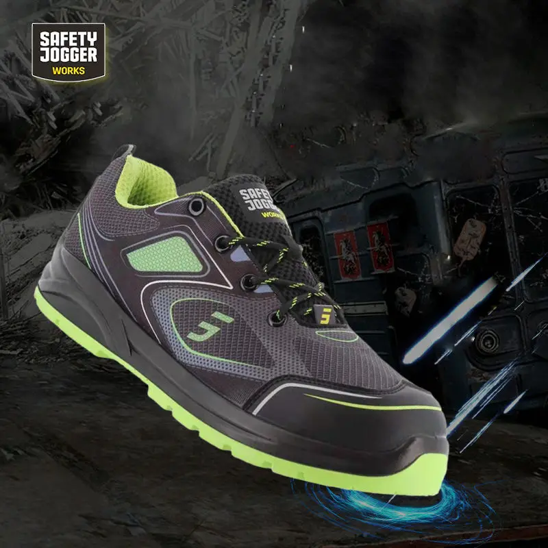 Hot Selling Industrial Cheap Genuine Leather Anti Puncture Construction Steel Toe Safety Work Shoes