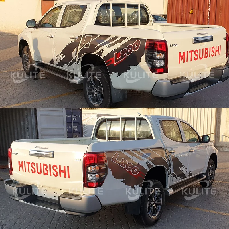 Truck Body stickers for Pickup 2020 Mitsubishi L200 Triton DC 4X4 Stickers