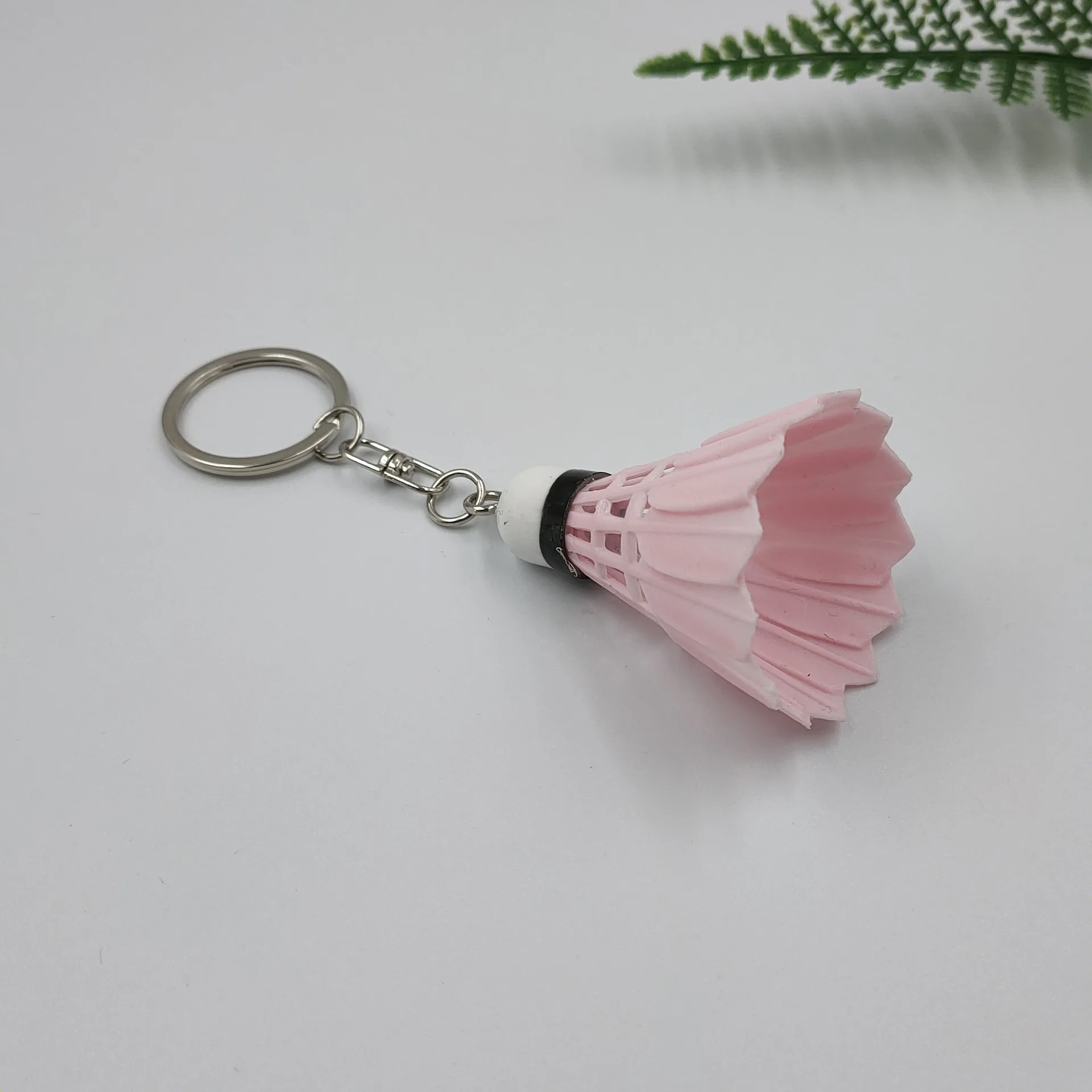 Mini Badminton Ball Pendant Keyrings Keychain Birthday Christmas Gift Keychain