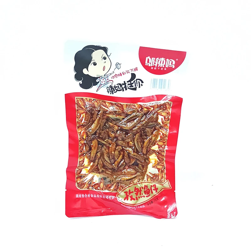 Оптовая продажа готовых к употреблению пищевых закусок 50 г острого небольшого белого белка