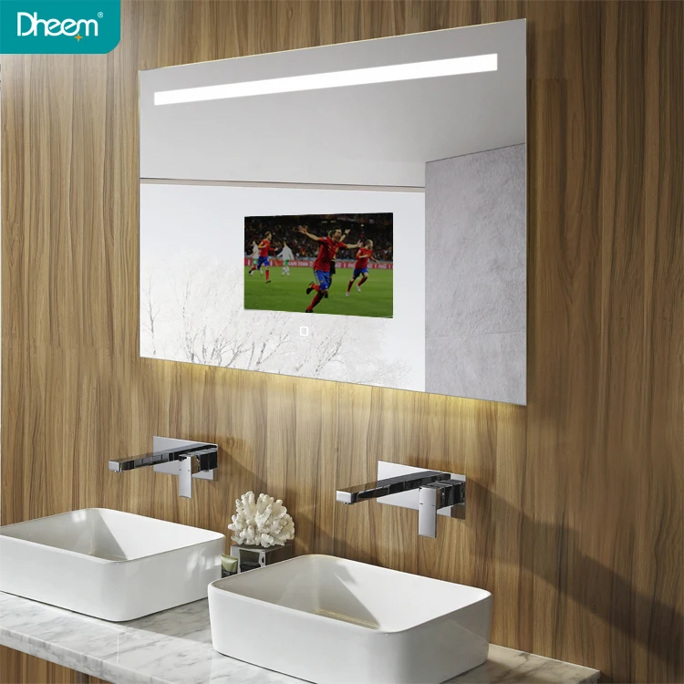 
Hot Hotel Smart LED Mirror with TV for Advertisement 