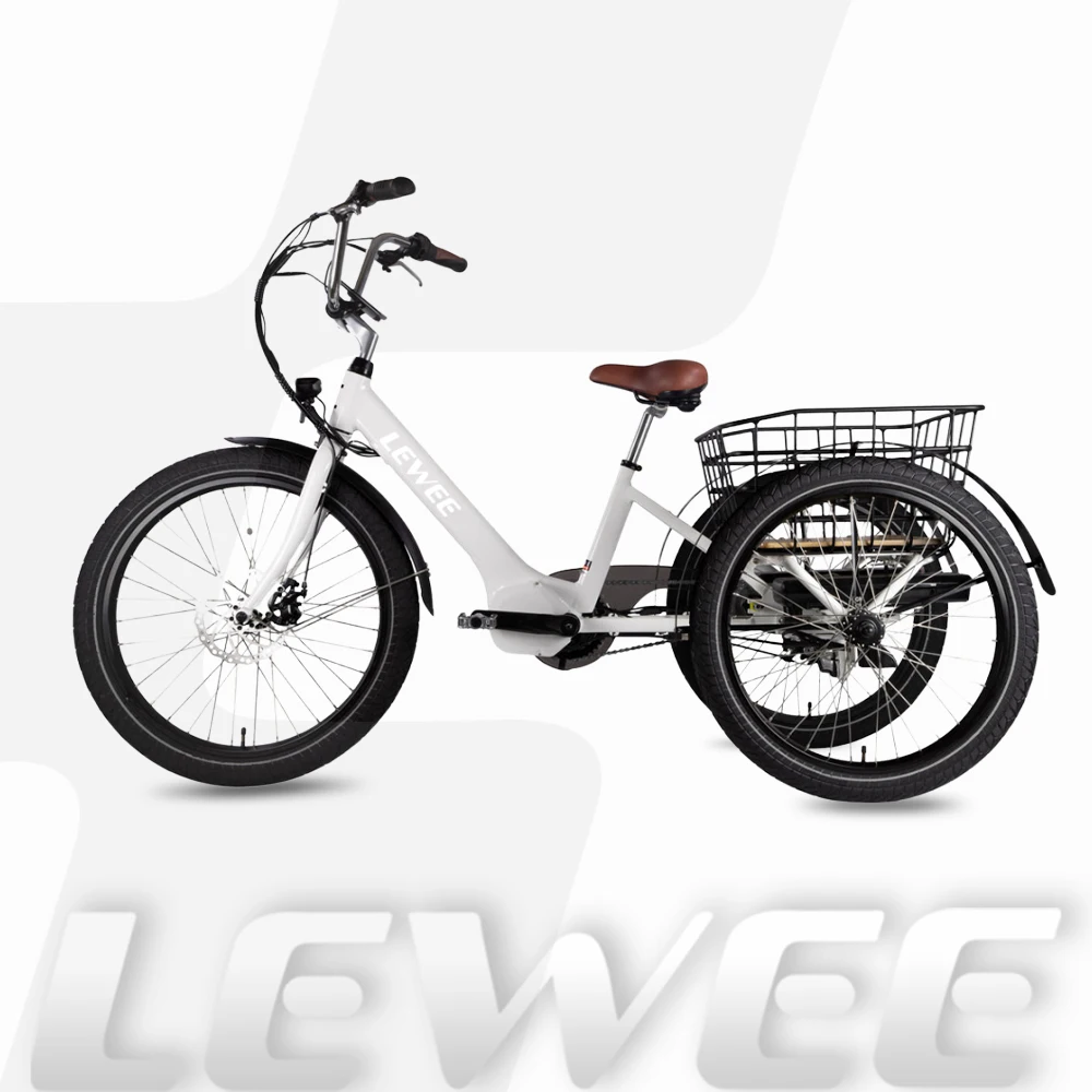 lewee Stability, safety and comfort - Compass offers the most comfortable ride on 3-wheels.