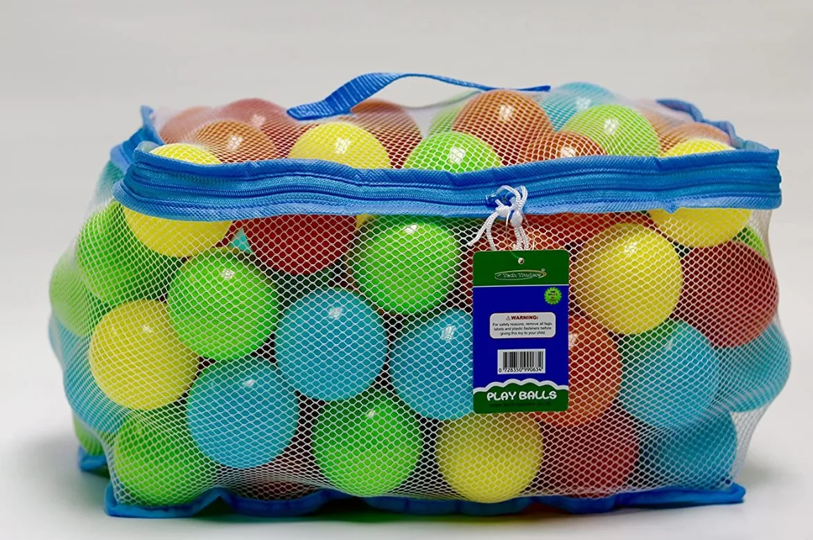 Manufacture Colorful Ldpe Plastic Ball Pit Toy Kids Children Bulk Ocean Ball Plastic Balls