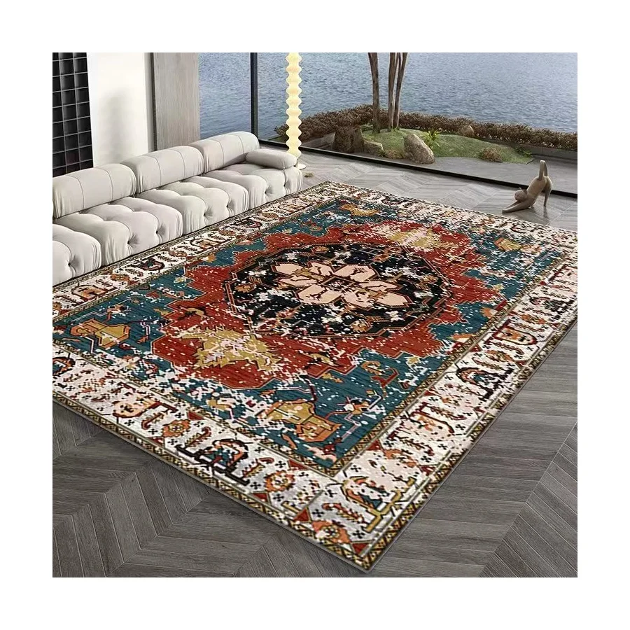 TIANJIN более персидский дизайн 3d Хрустальные ковры для гостиной и коврики от стены