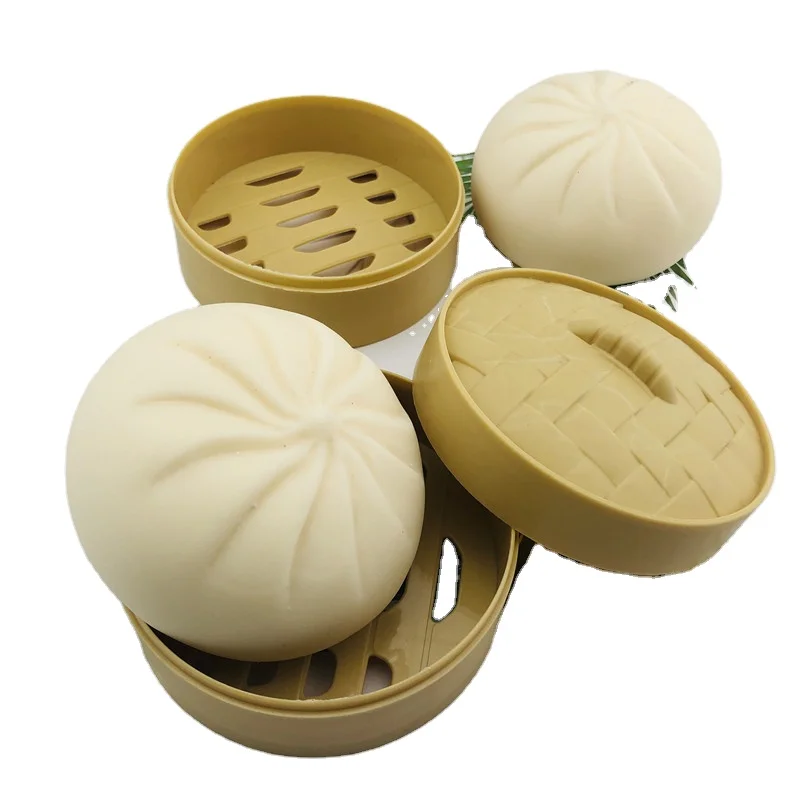 Имитация булочек, хлеб, игрушка на пару, мягкая сжимаемая еда, игрушки для декомпрессии, сжимающие фиджеты, игрушки, сжимаемые игрушки, сжимаемые подарки для детей