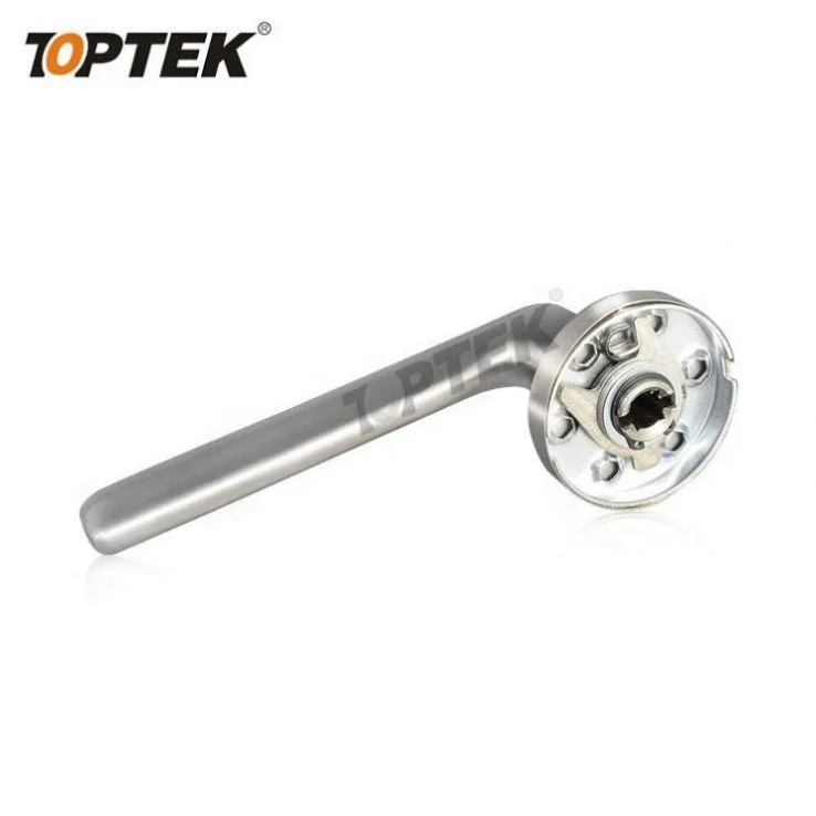 European style stainless steel door handle silver high standard handle for interior door