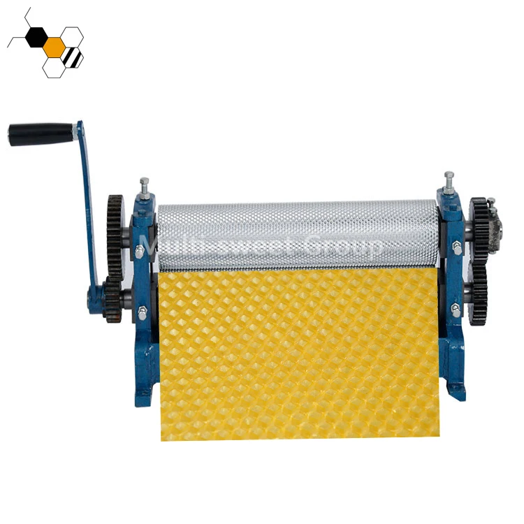 Beeswax foundation embosser bees wax machine