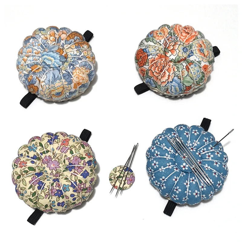 
Free shipping pumpkin Pin Cushion needle sucker magnet Sewing Accessory Elastic Wrist Belt magnetic E436 