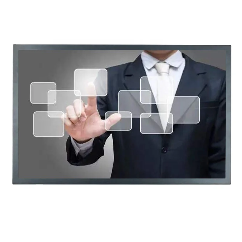 Zhixianda 21.5-inch touch screen 1920*1080 supports high-definition VGA USB input industrial capacitive touch display