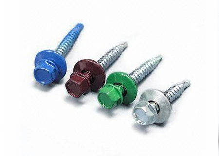 RAL SCREW manufacturer of roofing screws with rubber washer taiwan