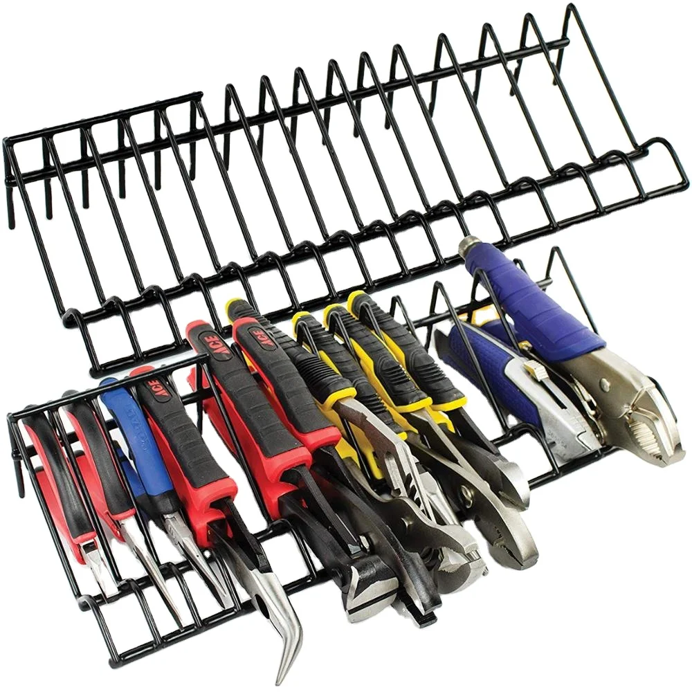 Tool organizer rack/ plier organizer rack/ garage garden tool metal wire organizer