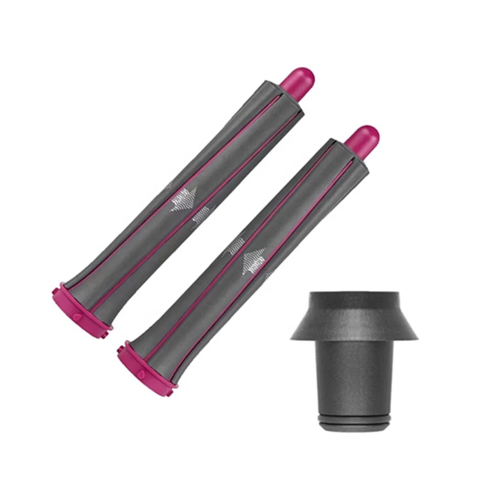A Pair 30mm Long Hair Styler Automatic Curling With Adapter  For Dysons Airwrap Hair Dryer, Hair Dryer Attachments for Dysons