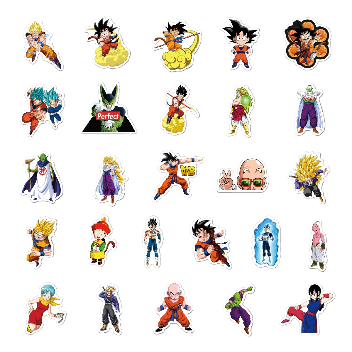 WOWEI Cartoon Paper Ghost Killer Naruto Anime Series Suitcase Computer Water Cup Skateboard Cartoon Graffiti Waterproof Sticker