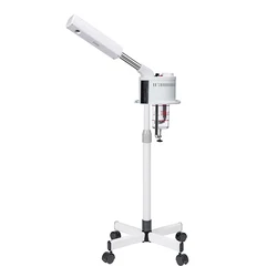 Портативный отпариватель для лица, горячий холодный озоновый ионный отпариватель для лица с подставкой