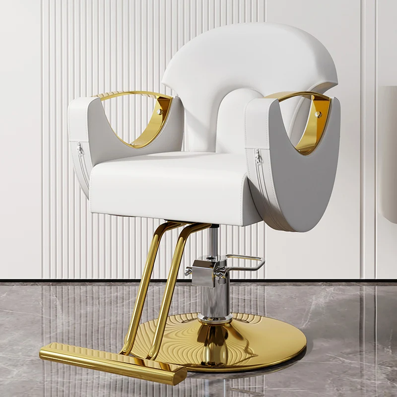 Парикмахерский стул для стрижки волос, специальный стул для парикмахерской для окрашивания волос, высококачественный ротационный усиленный