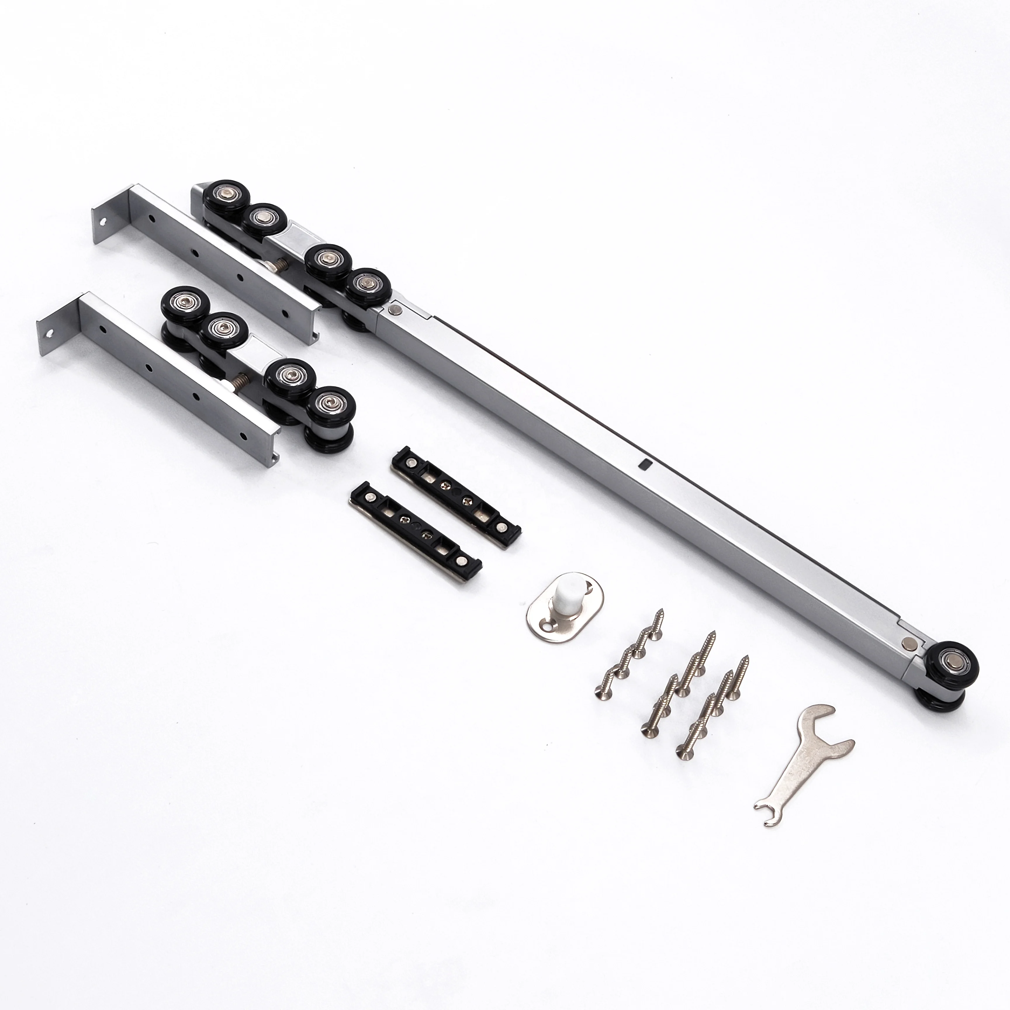 Zinc alloy soft close flush mount sliding door roller hide sliding door roller