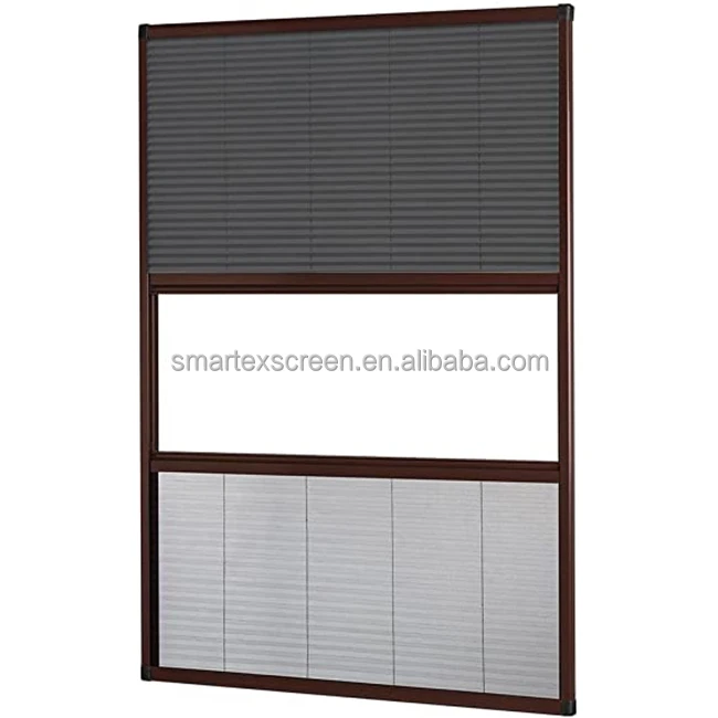 Folding mosquito net aluminum frames polyester screen skylight window mosquito netting sliding balcony window