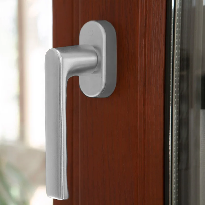 
Top quality aluminum wood cladding double pane tempered glass casement tilt and turn windows for house 