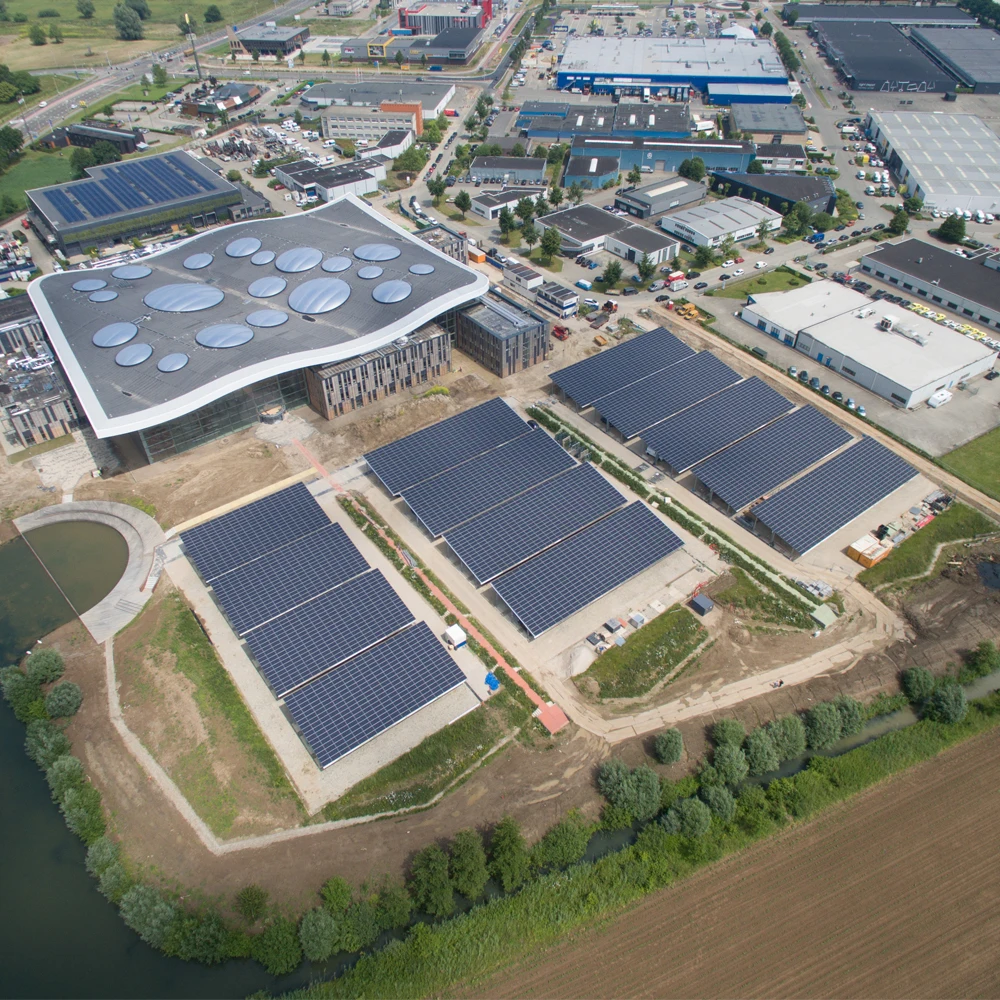 Greensun Solar System Hybrid 200Kw 10MW 20MW 30MW 40MW 50MW 60MW Solar System Solar Power Plant Cost With Battery Container